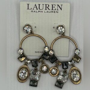 Ralph Lauren Crystal Embellished Earrings